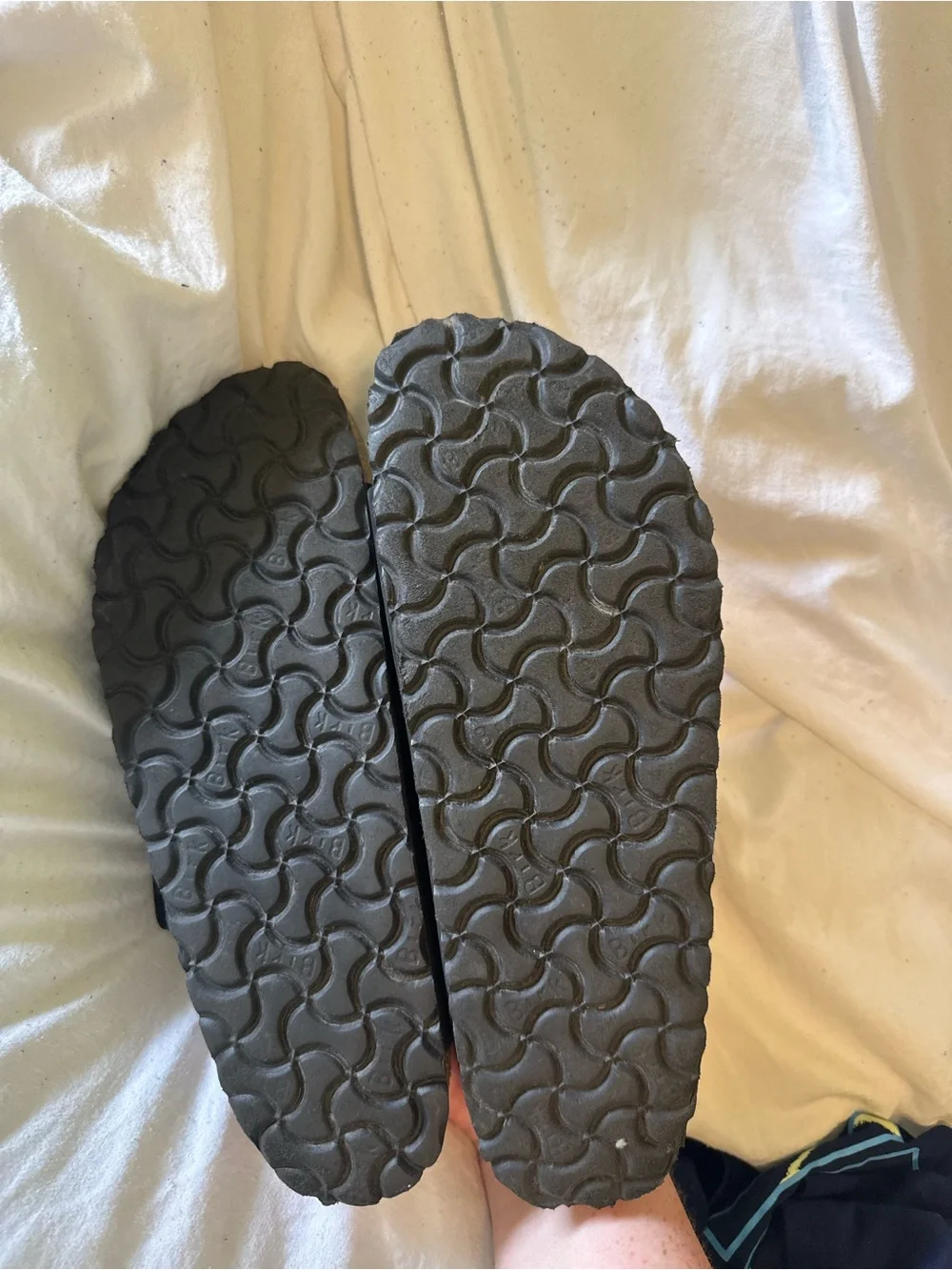 Birkenstock Arizona Big Buckle Black Sandals with Tortoise Hardware size 9 - Picture 5 of 6
